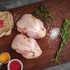 Fresh chicken selection